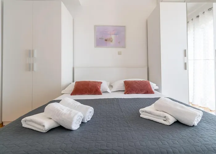 公寓 Iva With Sea View 马卡尔斯卡